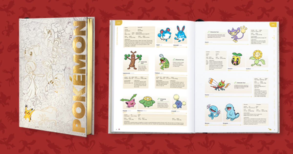 Pokémon Deluxe Character Guide é um livro de 336 páginas repleto de ...