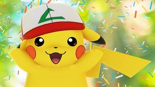 Pokémon Go - Geburtstags-Event: Exklusives Anniversary-Pikachu mit Ashs Mütze fangen, Jubiläumsbox
