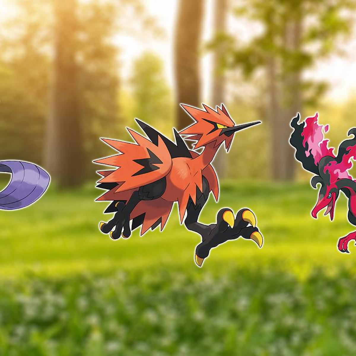 How to get Galarian Articuno, Galarian Zapdos and Galarian Moltres