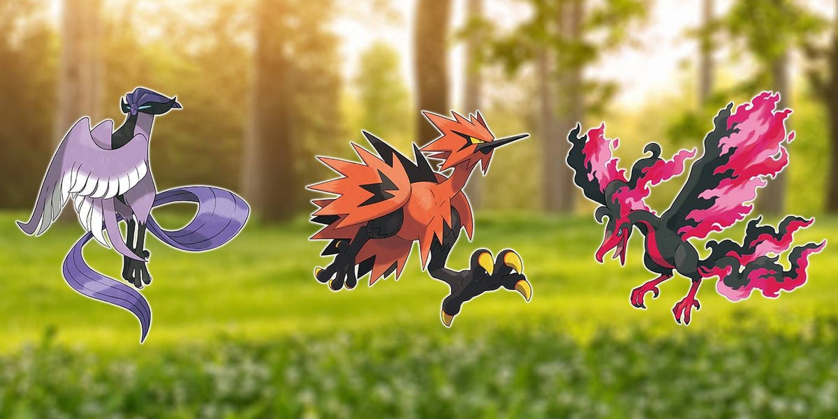How to get Galarian Articuno, Galarian Zapdos and Galarian Moltres in Pokémon Go | Eurogamer.net