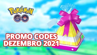 Pokémon Go - Promo Codes Dezembro 2021