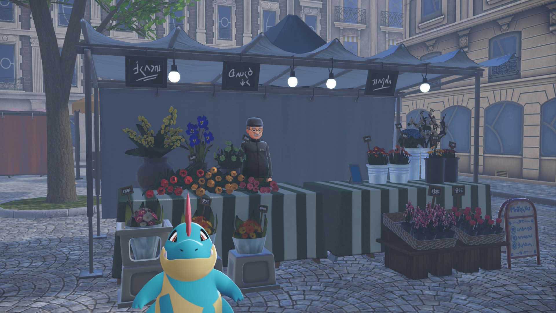 pokemon legends z-a mint vendor and croconaw