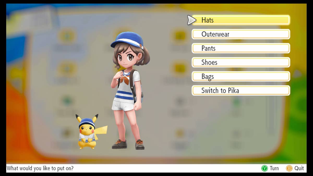How to Change Outfits in Pokemon Let’s Go Pikachu and Eevee | VG247