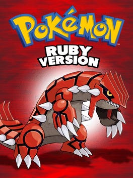 Caixa de jogo de Pokémon Ruby and Sapphire