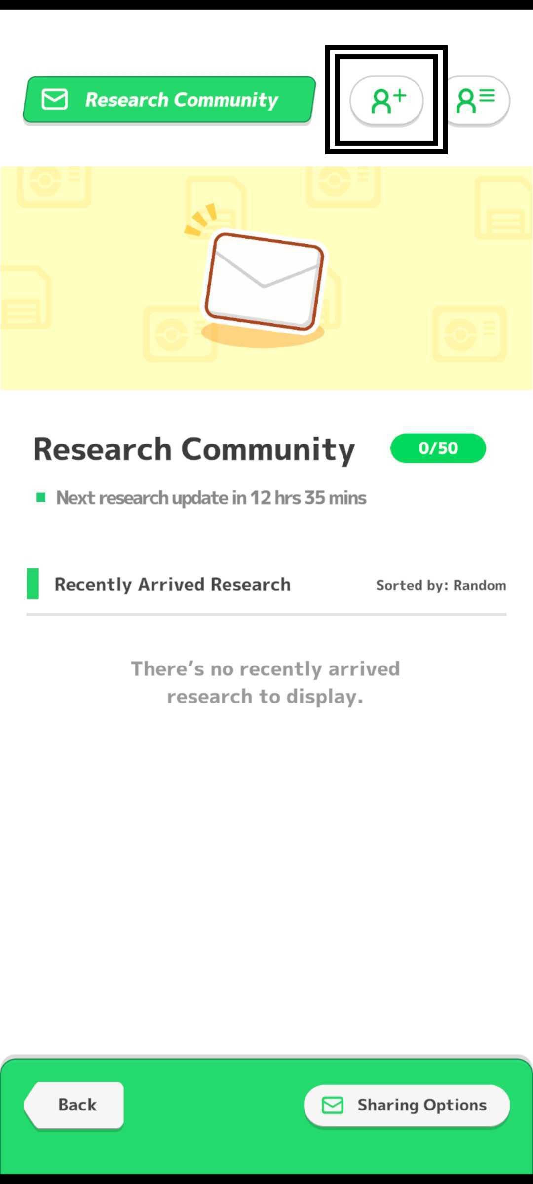 pokemon sleep add friend button