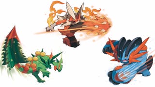Pokémon Sun and Moon - Mega Blaziken, Swampert, Sceptile, Banette and Camerupt download codes for Blazikenite, Swampertite, Sceptilite, Banettite and Camperuptite