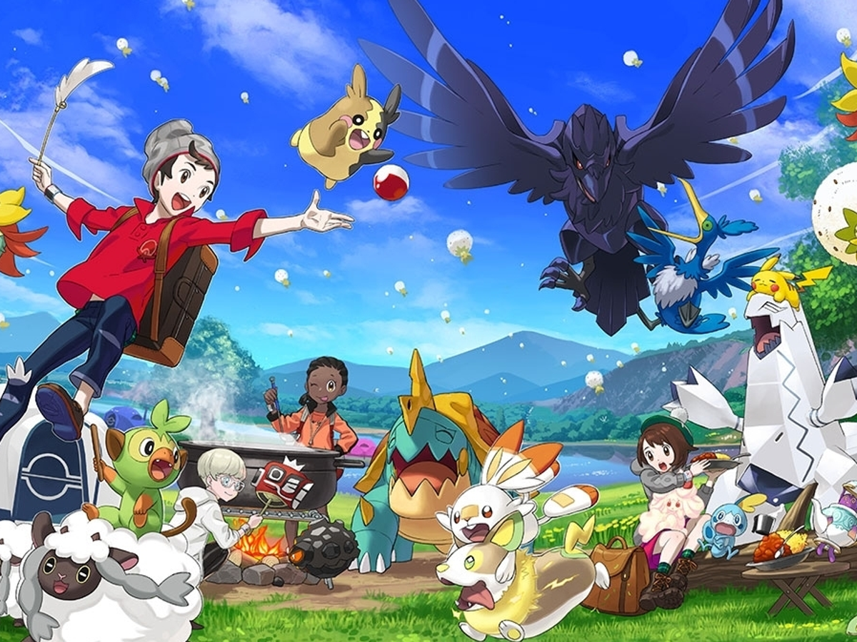 Pokémon Sword and Shield Route 2 and Professor Magnolia’s house