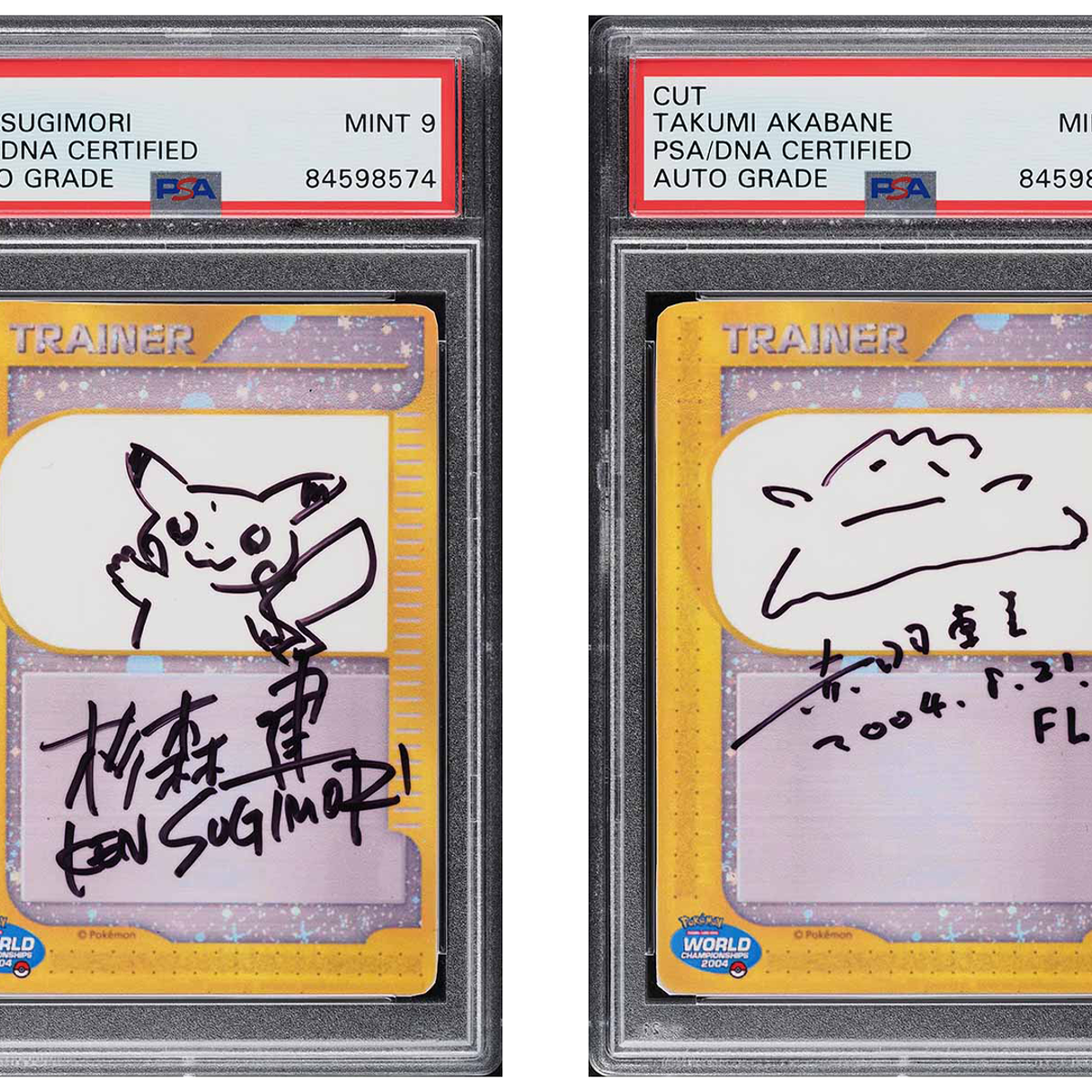 Pokmon TCG cards featuring doodles and autographs by original artists on auction | Dicebreaker Pokmon TCG cards featuring doodles and autographs by original artists on auction | Dicebreaker
