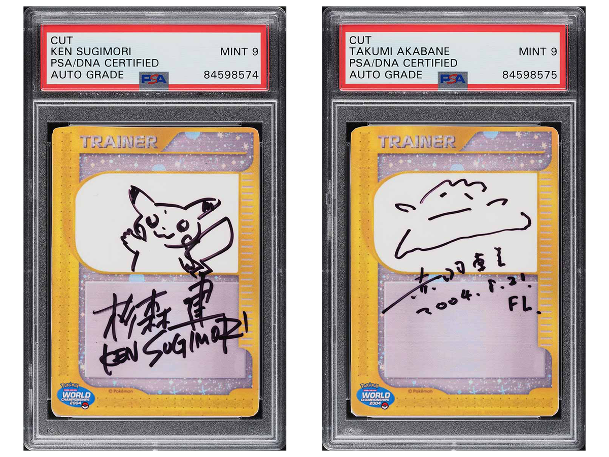 Pokmon TCG cards featuring doodles and autographs by original artists on auction | Dicebreaker Pokmon TCG cards featuring doodles and autographs by original artists on auction | Dicebreaker