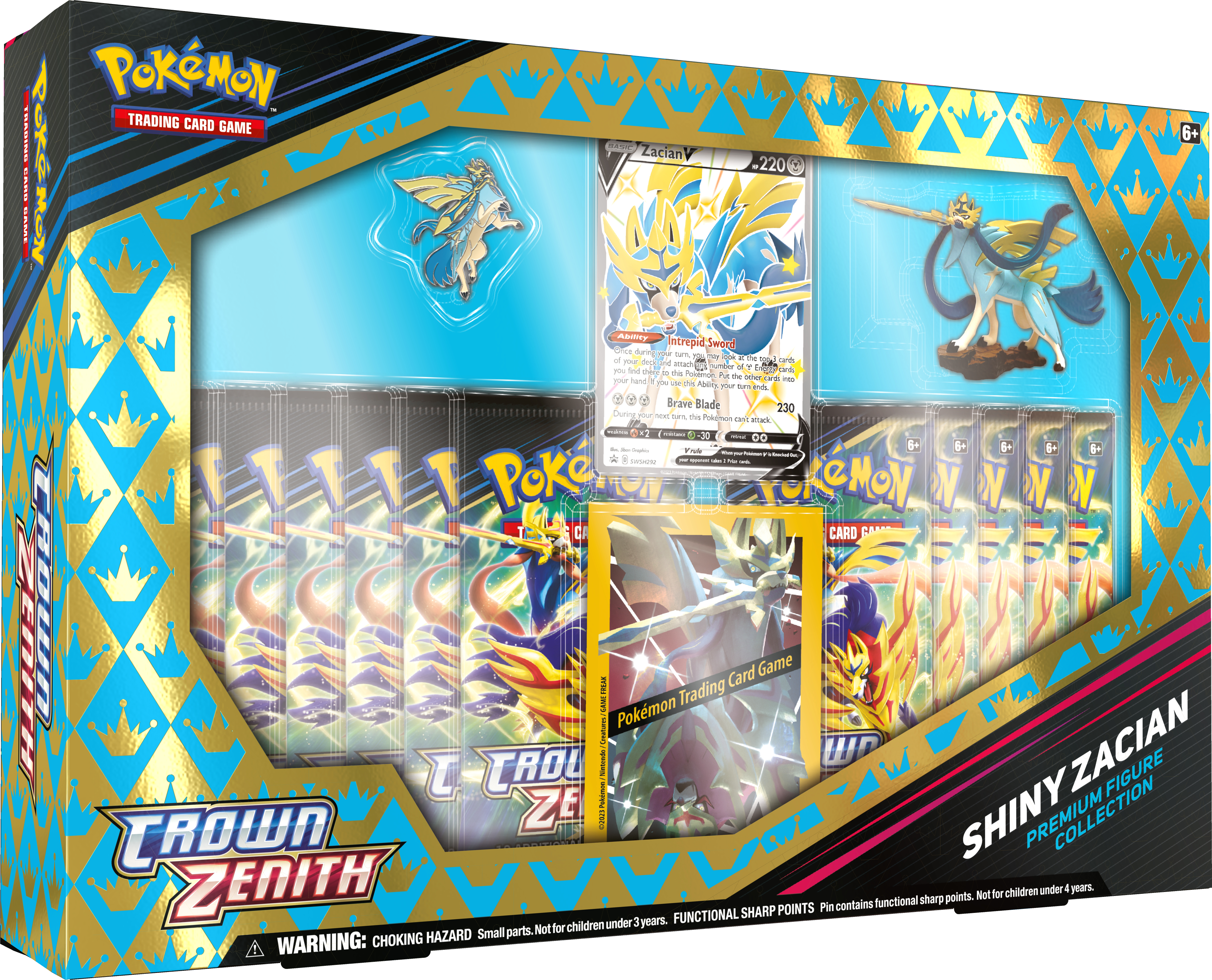 crown zenith booster box price Pokémon TCG: Crown Zenith Booster Pack [ENG] – PackRips main image 1
