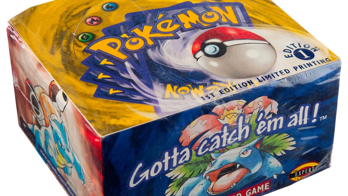Sealed first-edition Pokémon TCG booster box fetches $384,000 at