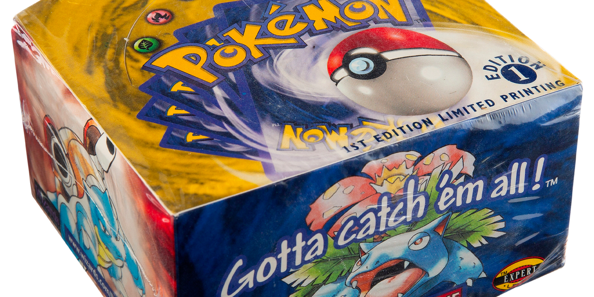 Sealed first-edition Pokmon TCG booster box fetches $384,000 at auction | Dicebreaker Sealed first-edition Pokmon TCG booster box fetches $384,000 at auction | Dicebreaker