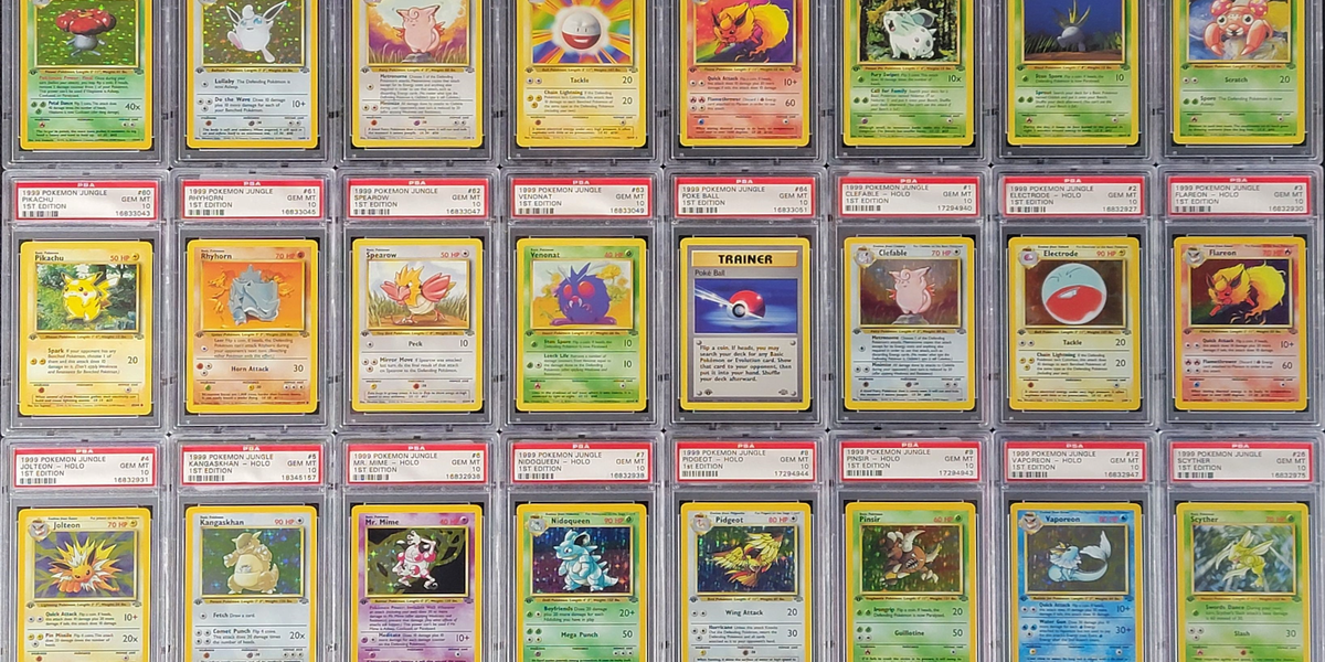 Pristine sets of Pokmon TCG's Jungle and Fossil expansions appear at auction | Dicebreaker Pristine sets of Pokmon TCG's Jungle and Fossil expansions appear at auction | Dicebreaker
