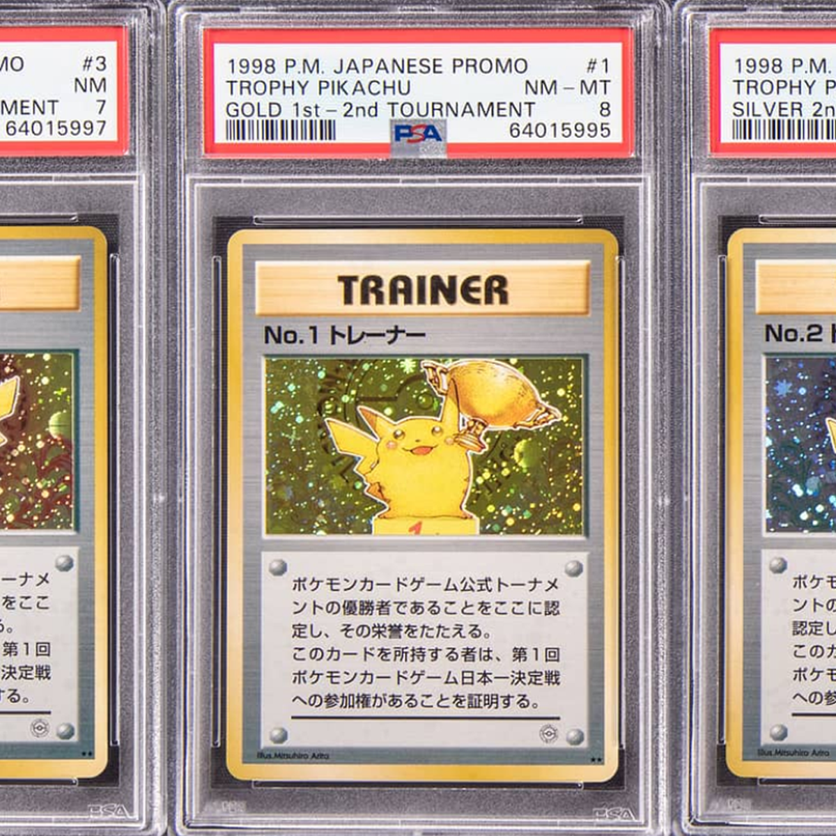 Pokmon Trophy Pikachu TCG card set on auction for over $300,000 | Dicebreaker Pokmon Trophy Pikachu TCG card set on auction for over $300,000 | Dicebreaker