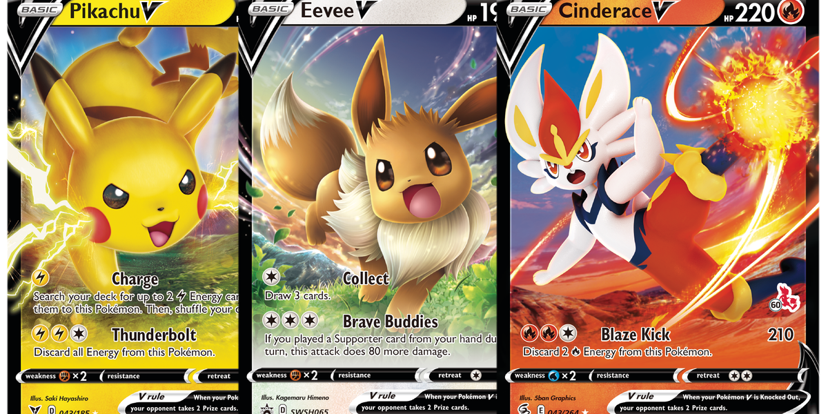 Pokmon TCG's Battle Academy box gets a 2022 update with Pikachu, Eevee and Cinderace decks and Pokmon V cards | Dicebreaker Pokmon TCG's Battle Academy box gets a 2022 update with Pikachu, Eevee and Cinderace decks and Pokmon V cards | Dicebreaker