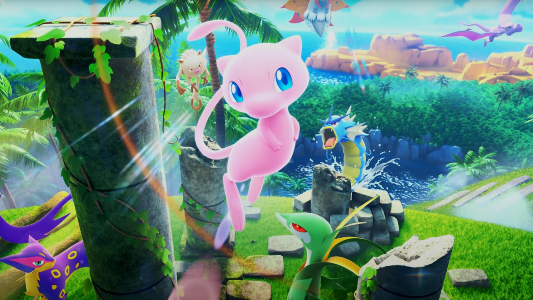 Mew in Pokémon TCG Pocket's Mythical Island expansion. - 1