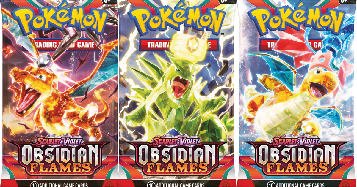 Scarlet & Violet - Obsidian Flames expansion brings Dark-type Charizard to the Pokmon TCG | Dicebreaker Scarlet & Violet - Obsidian Flames expansion brings Dark-type Charizard to the Pokmon TCG | Dicebreaker