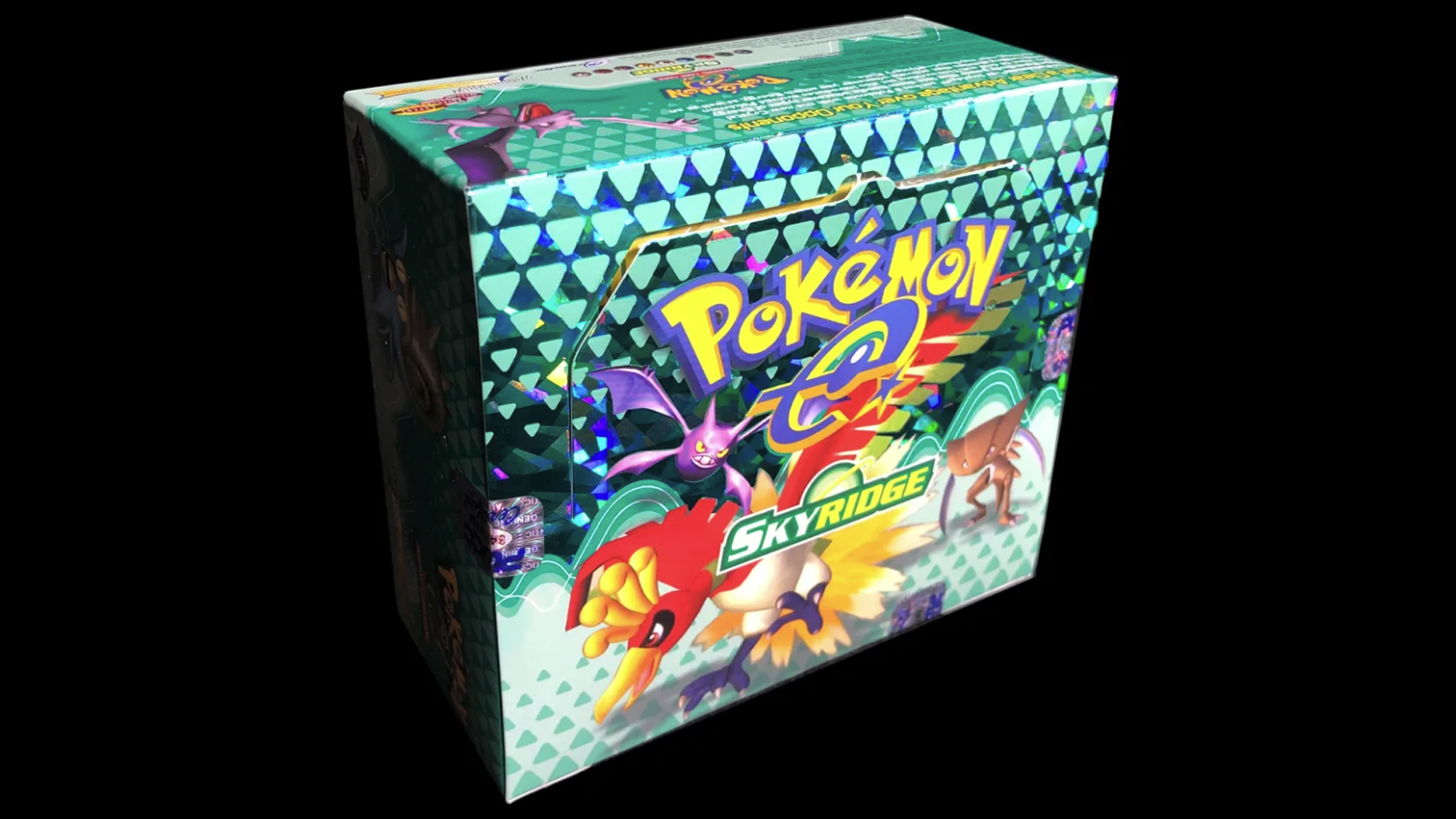 Historic 2003 Pokémon booster box featuring last Kadabra