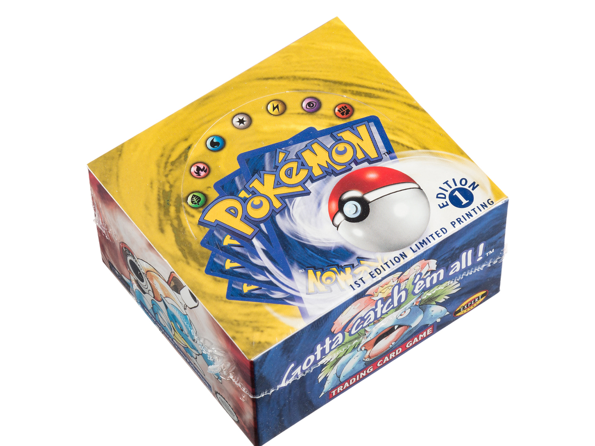 Sealed box of first-edition Pokmon card game boosters goes on auction for 200,000 | Dicebreaker Sealed box of first-edition Pokmon card game boosters goes on auction for 200,000 | Dicebreaker