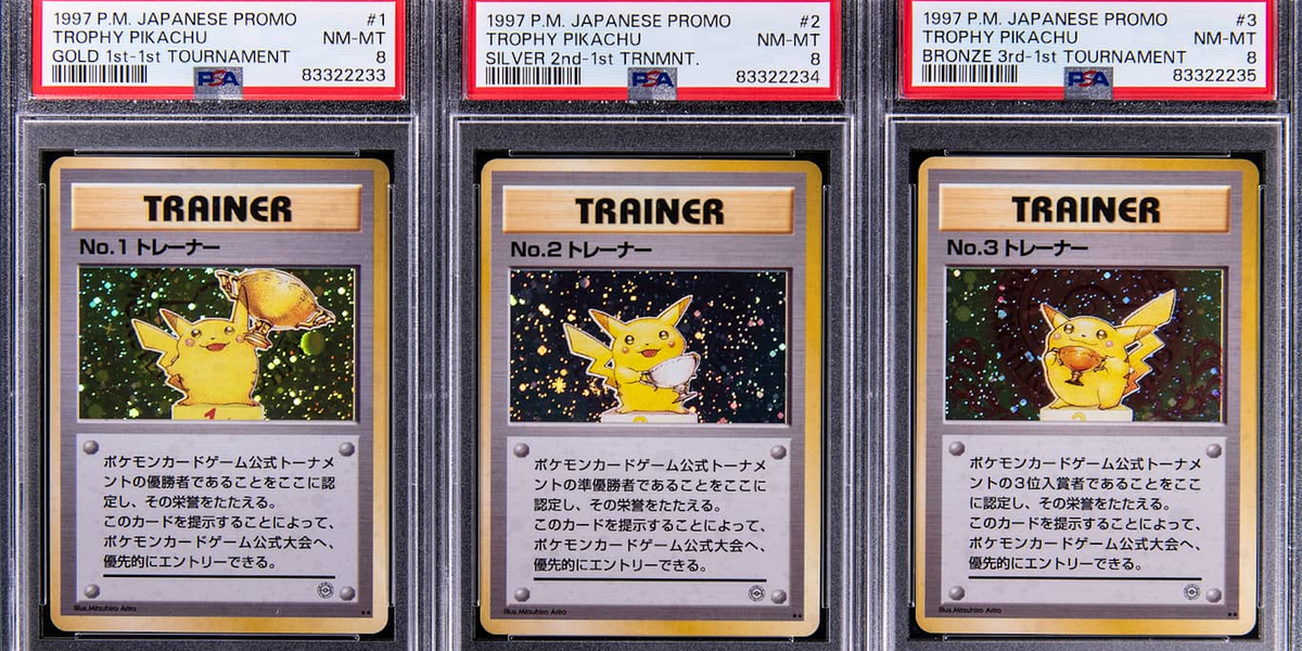 Another set of Pokmon TCG Trophy Pikachu cards sells at auction for nearly $800,000 | Dicebreaker Another set of Pokmon TCG Trophy Pikachu cards sells at auction for nearly $800,000 | Dicebreaker
