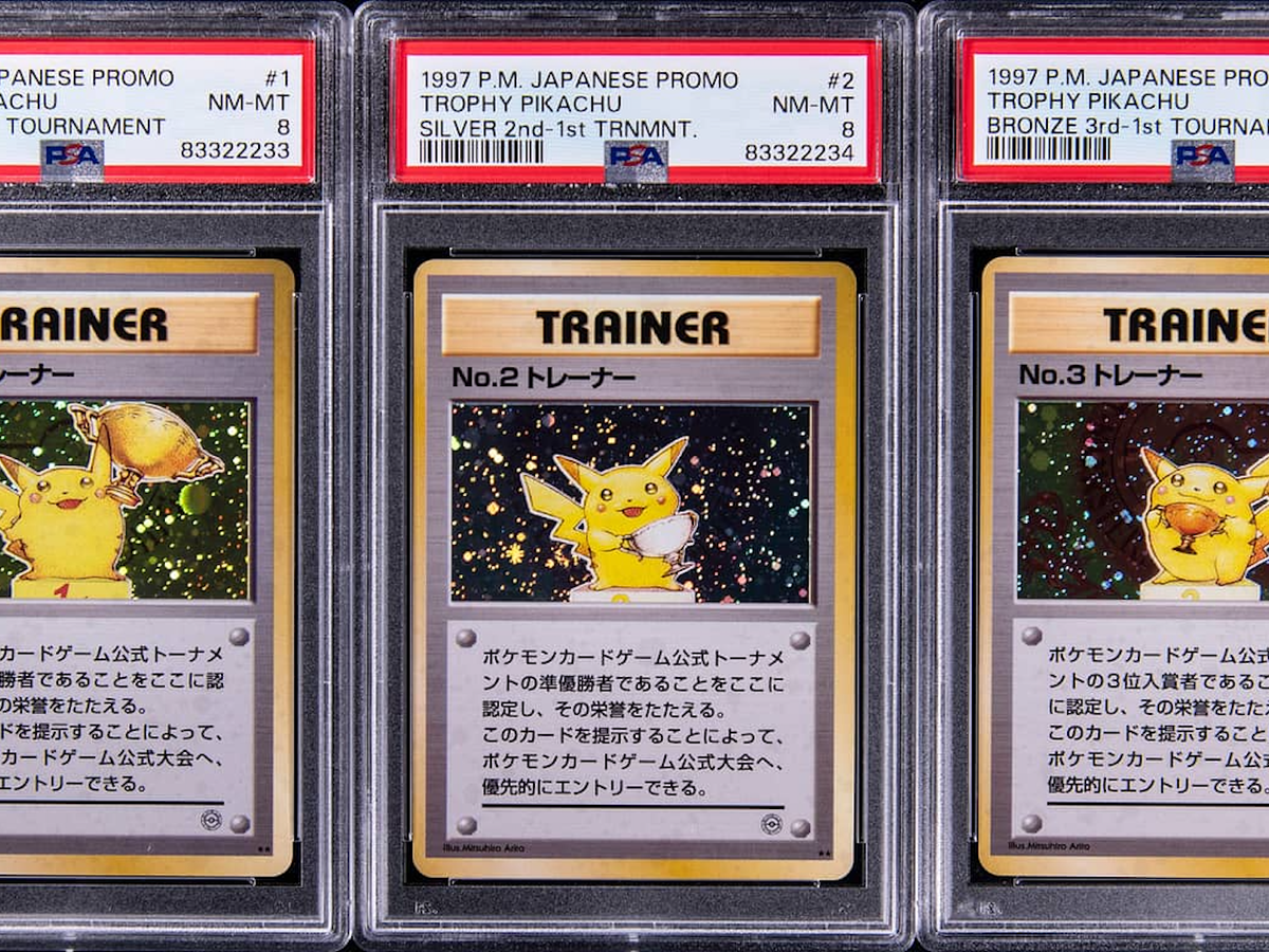 Another set of Pokmon TCG Trophy Pikachu cards sells at auction for nearly $800,000 | Dicebreaker Another set of Pokmon TCG Trophy Pikachu cards sells at auction for nearly $800,000 | Dicebreaker