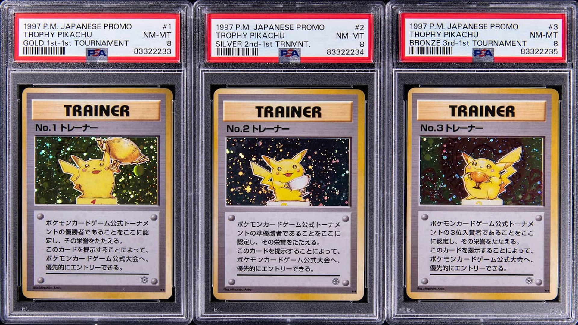 Another set of Pokmon TCG Trophy Pikachu cards sells at auction for nearly $800,000 | Dicebreaker Another set of Pokmon TCG Trophy Pikachu cards sells at auction for nearly $800,000 | Dicebreaker
