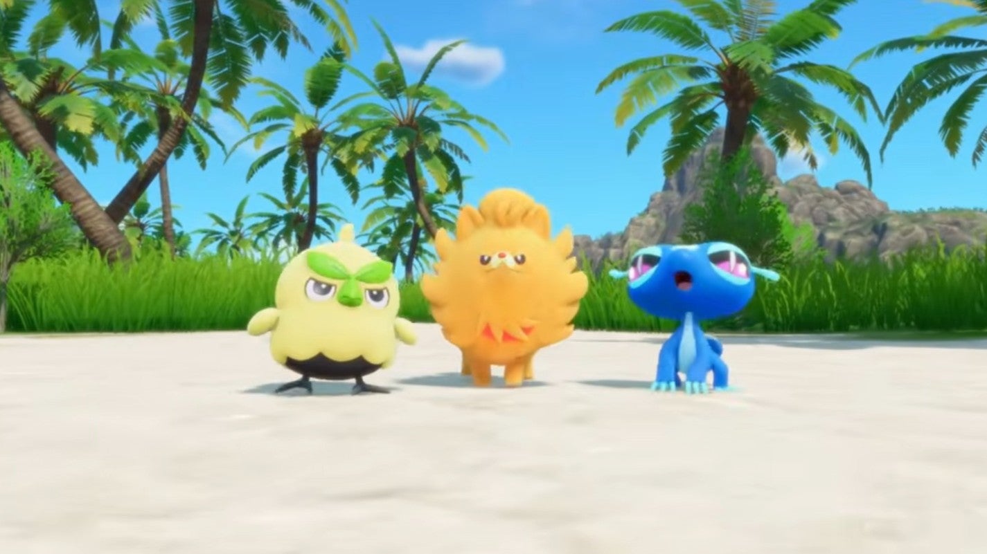 Pokemon Winds and Waves starters.