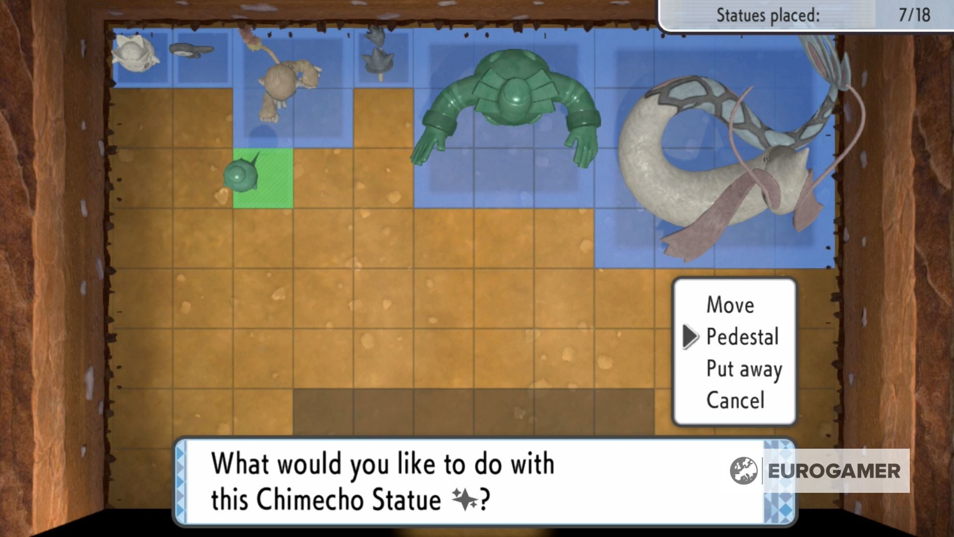 Grand Underground map, how to dig and Secret Base statues in Pokémon