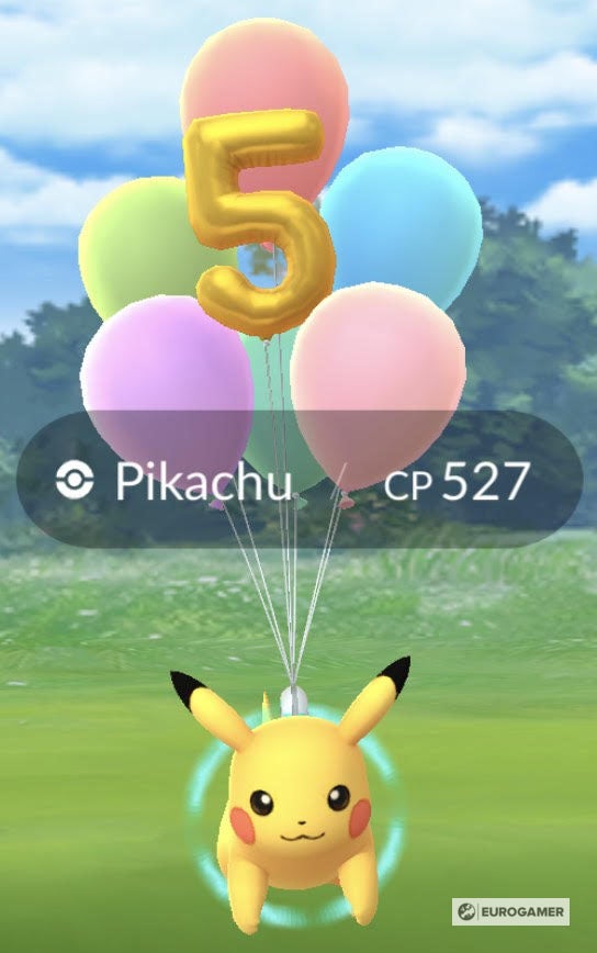 Christmas pikachu deals pokemon go