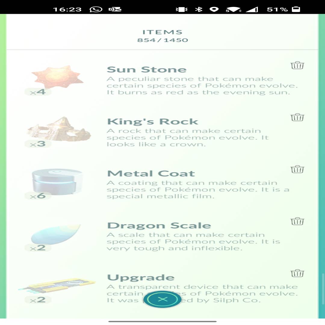 Pokemon Go Evolution Items and how to evolve with them
