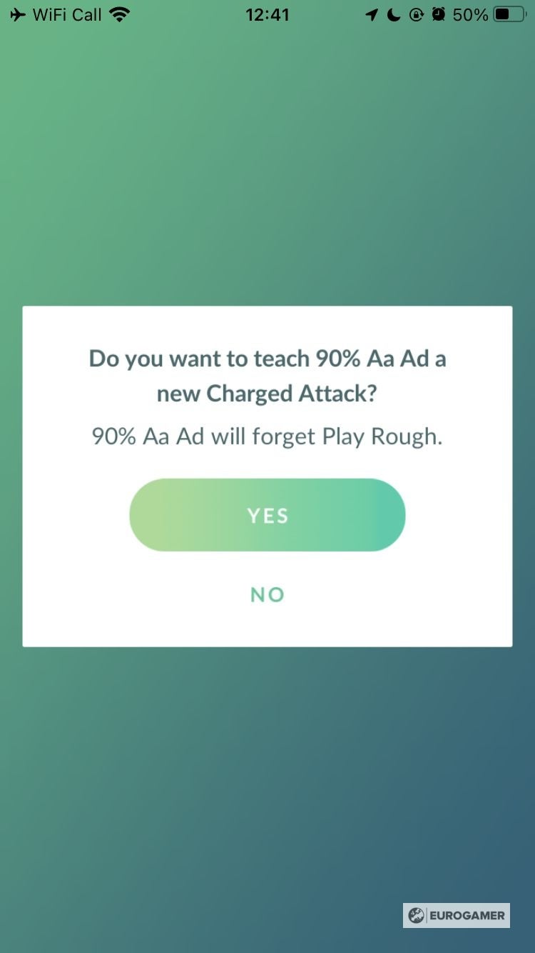 How to use a Charged TM in Pokémon Go | Eurogamer.net
