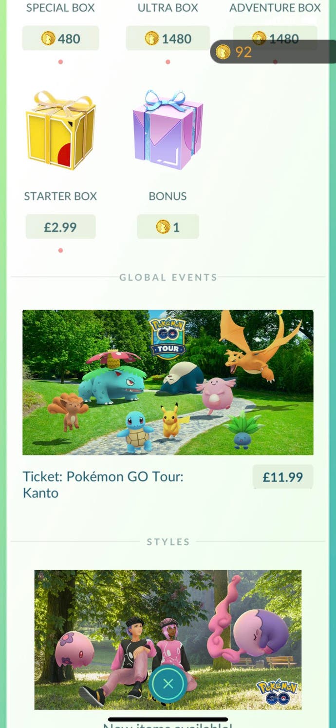 kanto tour special research