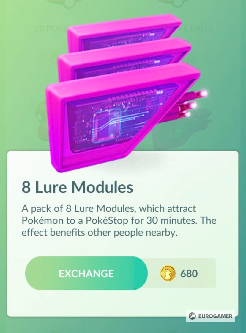 Pokemon Lure Module Pokémon Go Lures: Golden Lure, Rainy Lure, Glacial Lure, Mossy Lure and ...