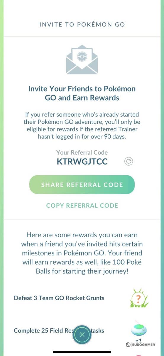 Pokémon Go Referral Program: Rewards and how to find and use