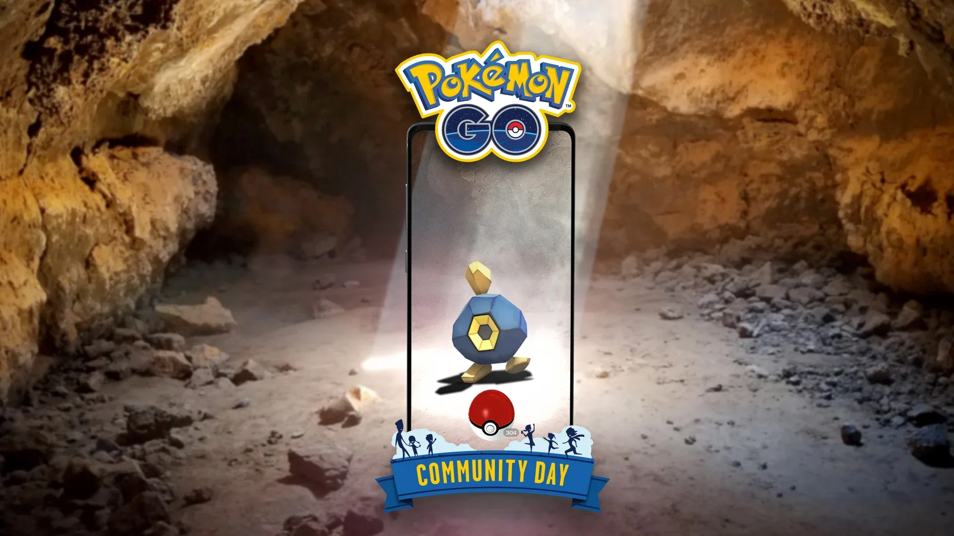 Roggenrola Community Day official image