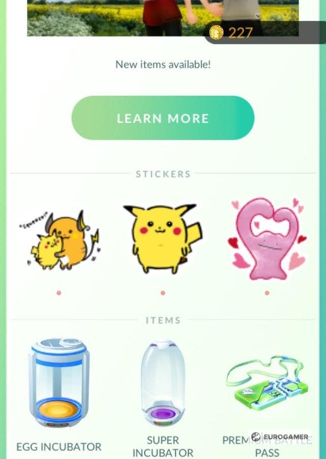 Pokémon Go Stickers How to get and what to do with stickers in Pokémon