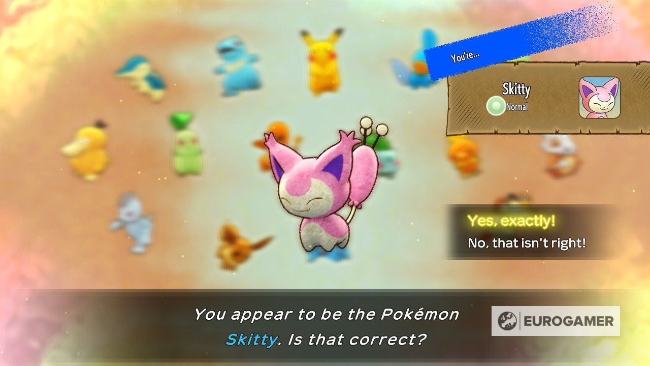 Pokémon Mystery Dungeon Rescue Team DX: Pokémon personality quiz