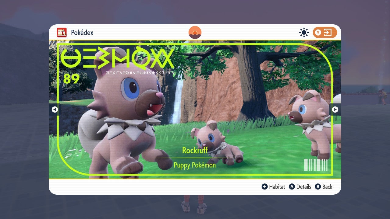 Rock Ruff Ex How to evolve Rockuff into all Lycanrock forms in Pokémon Scarlet and ...