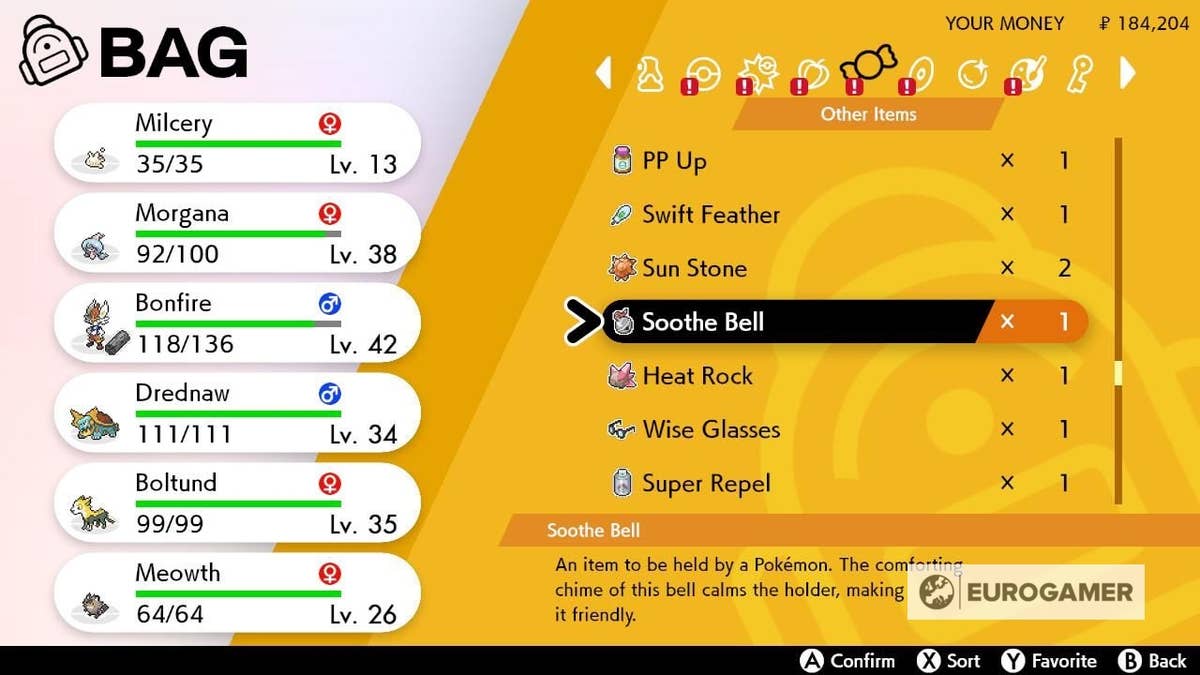 Pokémon Sword and Shield Friendship and Happiness explained - how