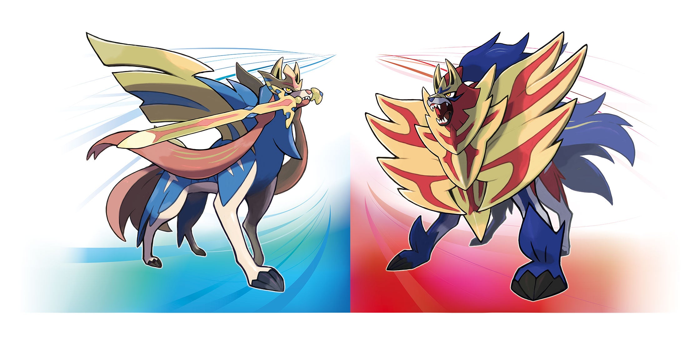 Pokemon Sword and Shield Legendaries: Zacian and Zamazenta are the new  legendary beasts | VG247