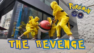 Watch out for rogue Pikachu with massive Pokeballs if you're a Pokemon Go player living in Basel