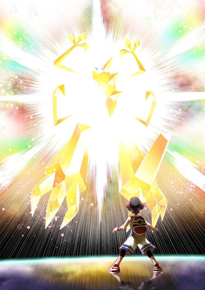 Pokemon Ultra Sun and Moon: video teases a bright Necrozma after it "stole the light" of Ultra Megalopolis, details Battle Points