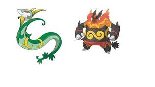 You can now catch Emboar and Serperior in Pokemon Omega Ruby & Alpha Sapphire 