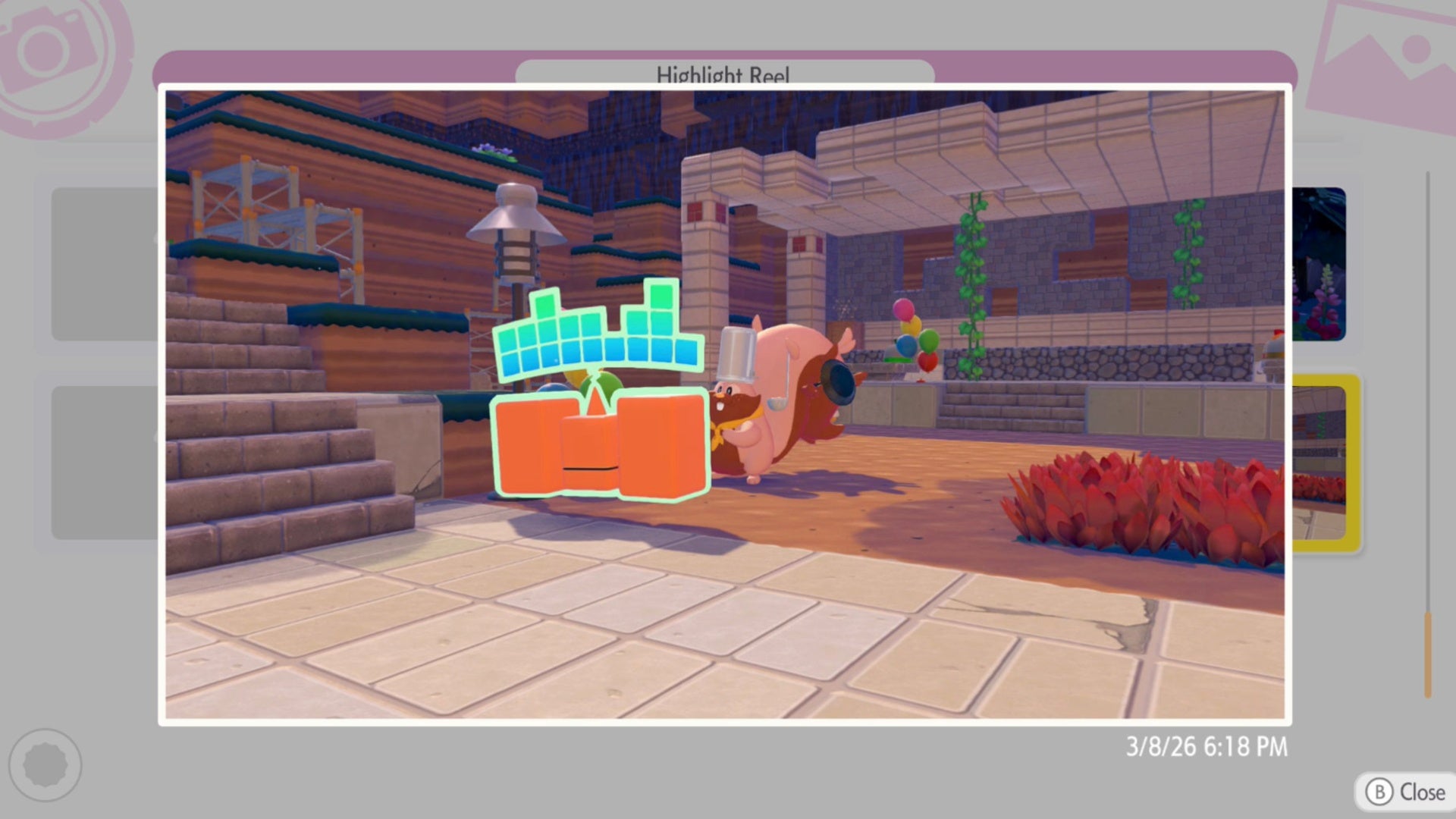 pokopia dj dropping beats photo op