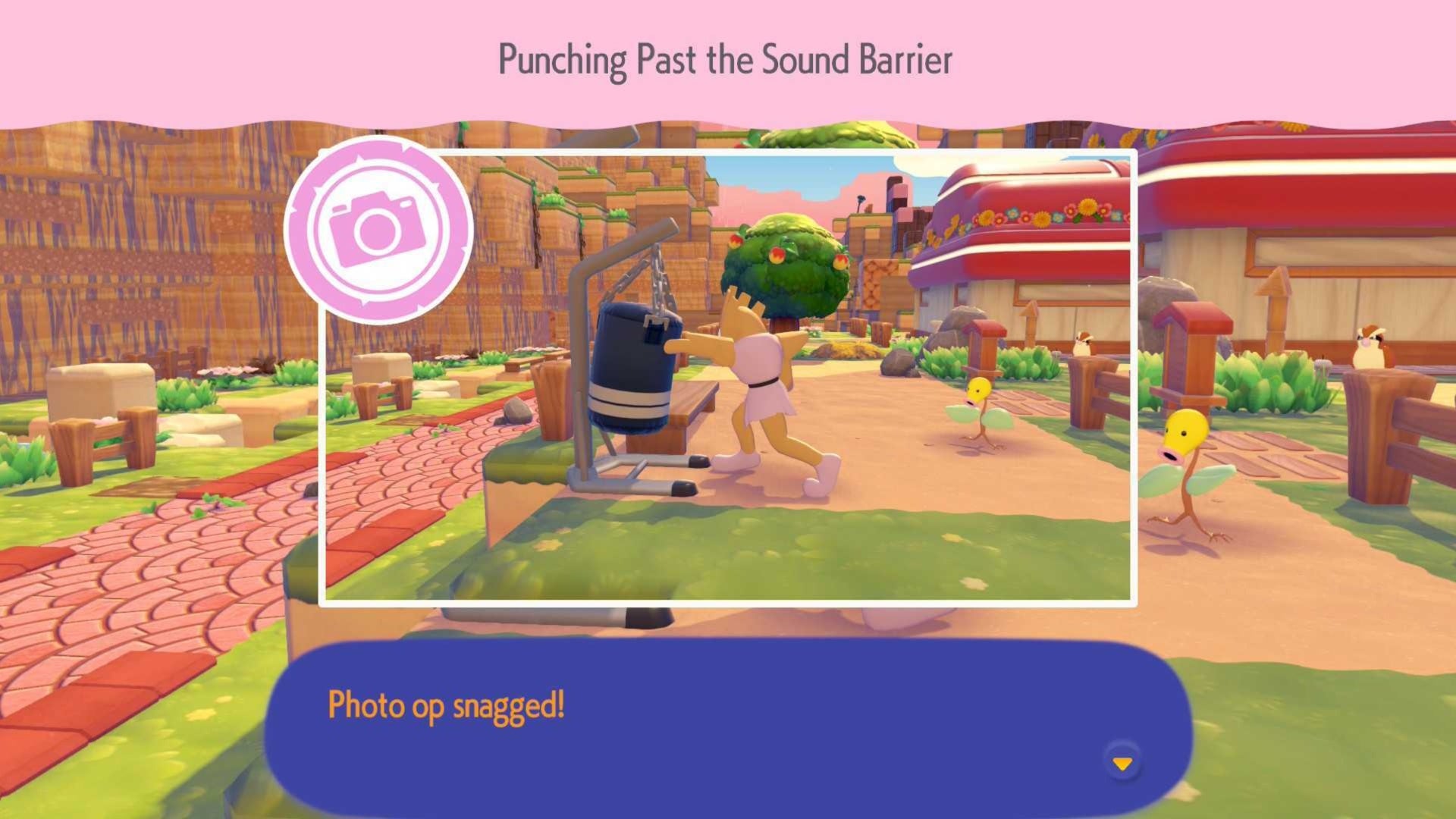 pokopia punching past photo op