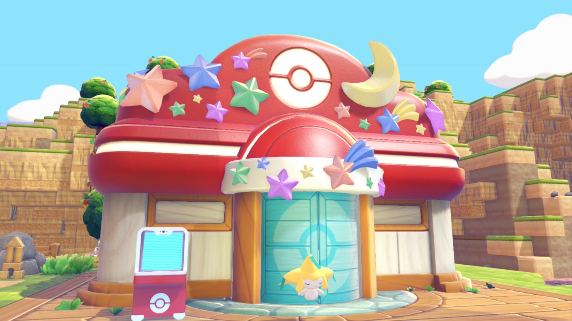 Event Wish upon a Jirachi di Pokémon Pokopia - habitat Jirachi