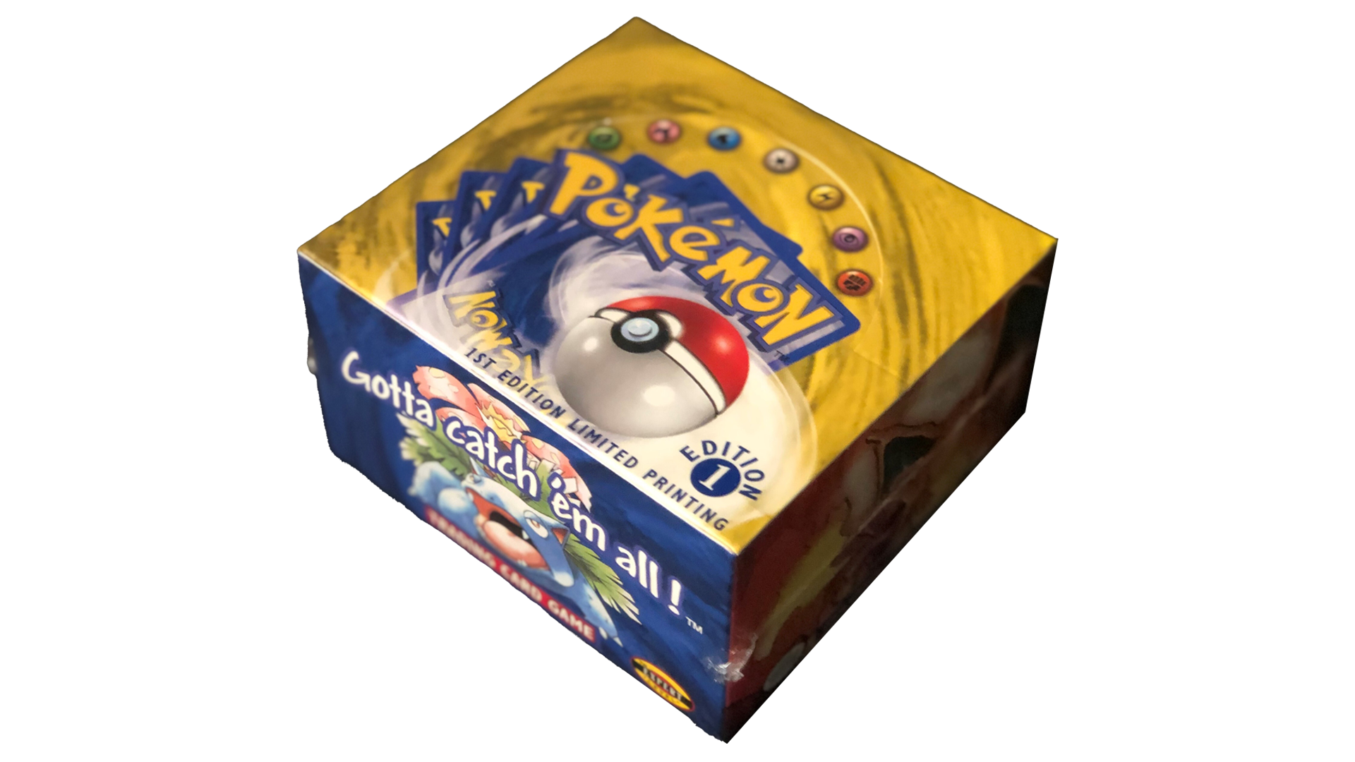 希少 ポケカ Base Set Booster Pack 1st Edition Pokémon TCG booster box sets new record after being auctioned off