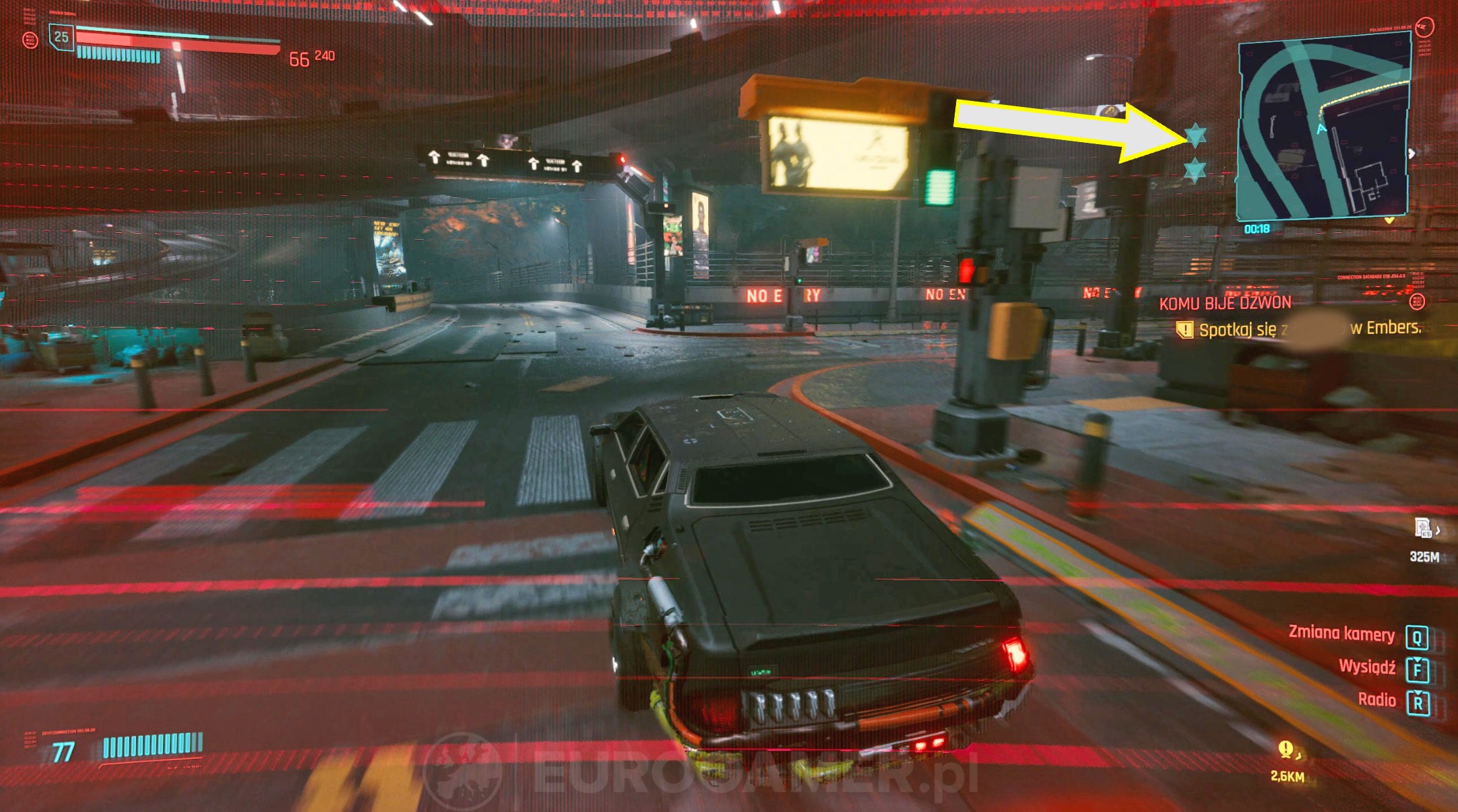 Cyberpunk 2077 Wanted Level sterren - de politie uitgelegd