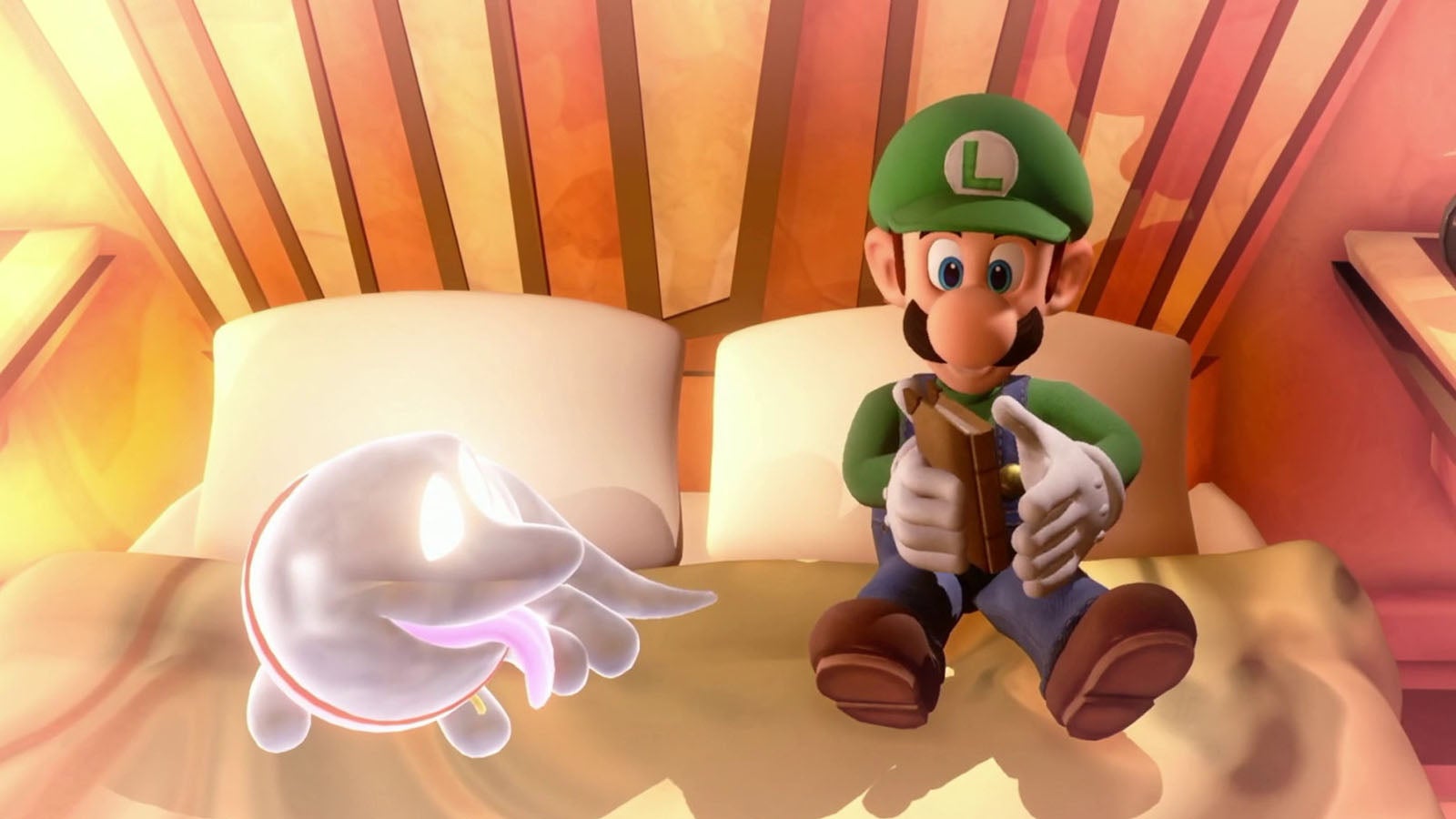 Polterpup and Luigi.