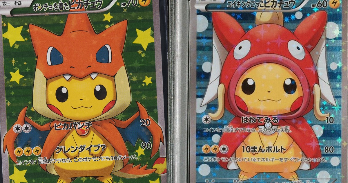 Pikachu in a poncho is Pokmon collectors' favourite new obsession, as card prices rocket | Dicebreaker Pikachu in a poncho is Pokmon collectors' favourite new obsession, as card prices rocket | Dicebreaker